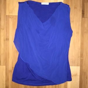 Cha Cha Vente Blue Top
